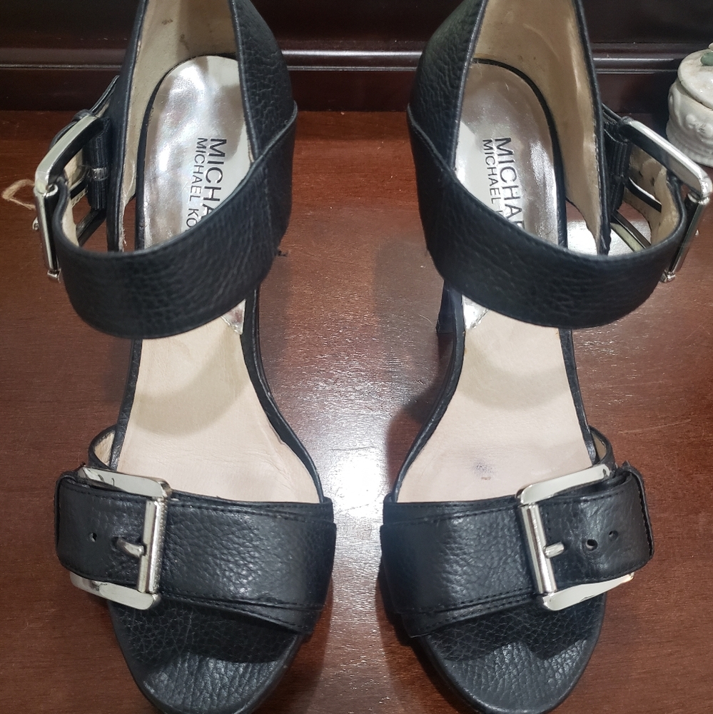 Michael Kors Buckle Strap Heels